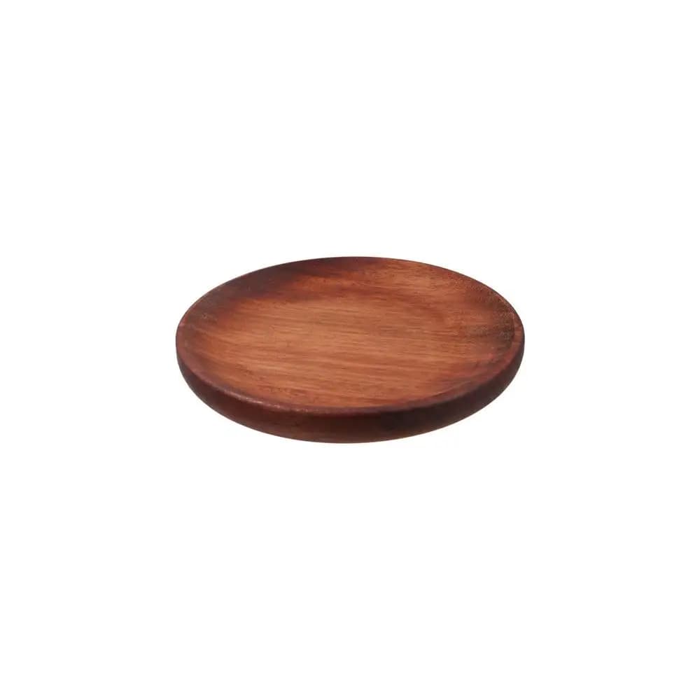 Piatto in Legno Stile Giapponese Color Noce per Frutta Secca, Pane, Dessert, Stoviglie, Vassoio per Servire Cibo, Piatto per Snack