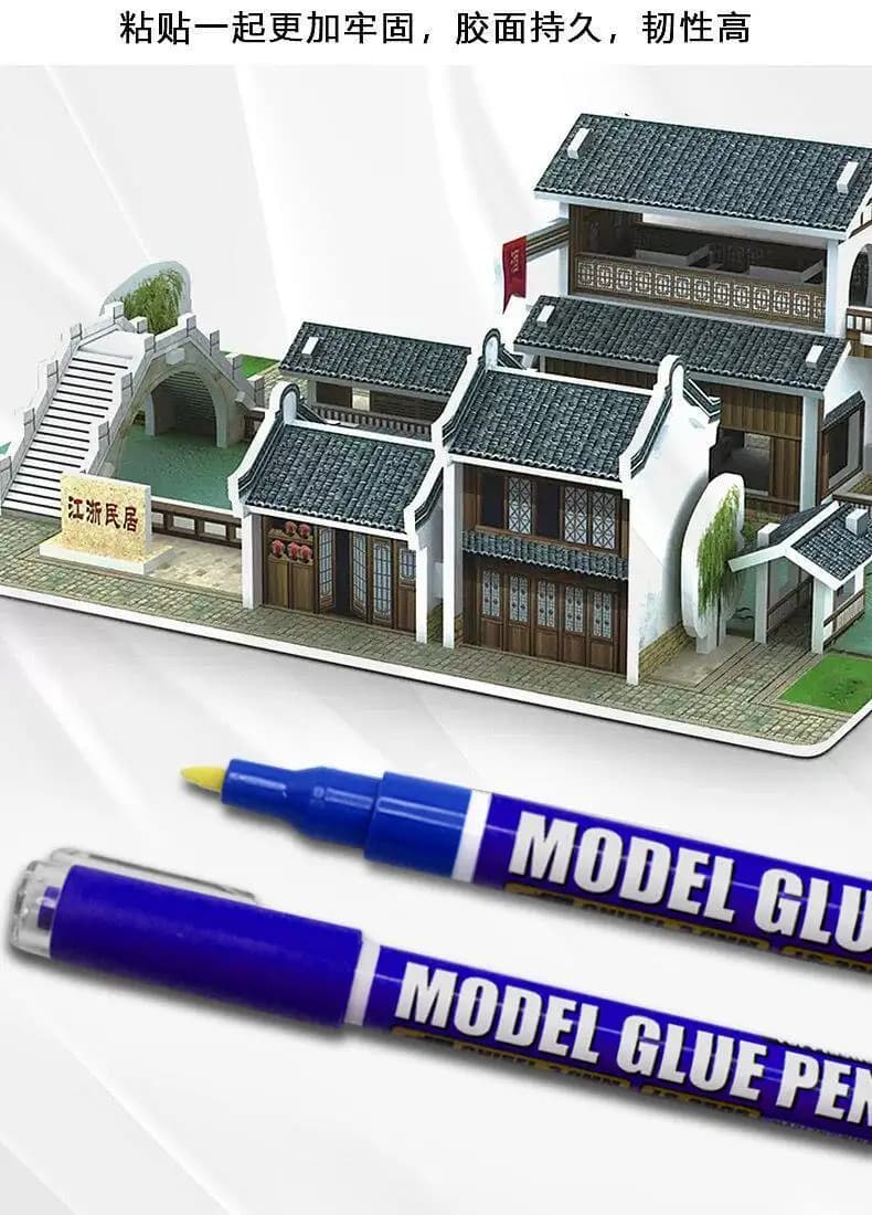 Glue Pen Marker Assembling Figurines Model Joint Reinforcement Loose Repair Glue Specialized High Viscosity