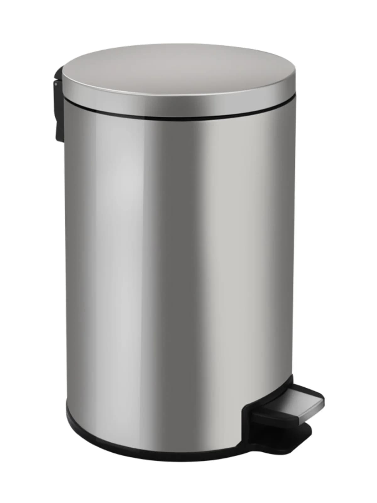 Cestino a Pedale per Rifiuti, Secchio per WC, Contenitore per Cucina, Bagno, Soggiorno, Ufficio, con Sacchetto Interno