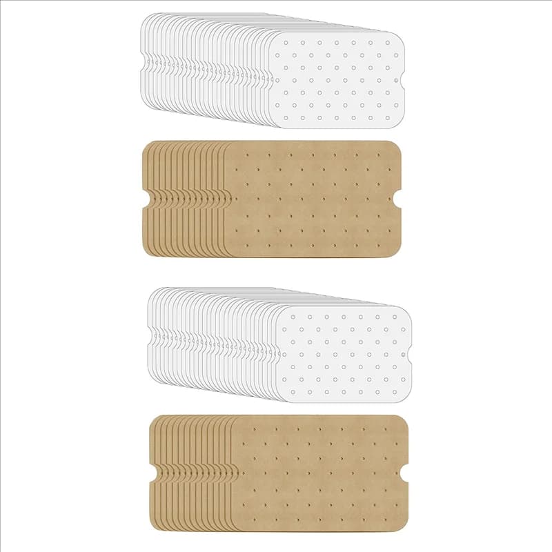 A50Q-400 Pezzi di Carta da Forno per Friggitrice ad Aria per Ninja Foodi XL Smart FG551 6-in-1, Accessori per Griglia Interna Ninja Foodi