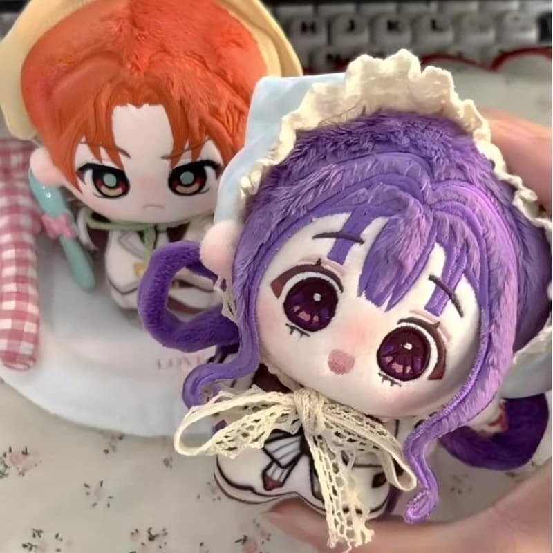New Anime Toilet-Bound Hanako-kun Aoi Akane & Aoikane 10cm Plush Doll Soft Stuffed Figure Fans Collectible Gift
