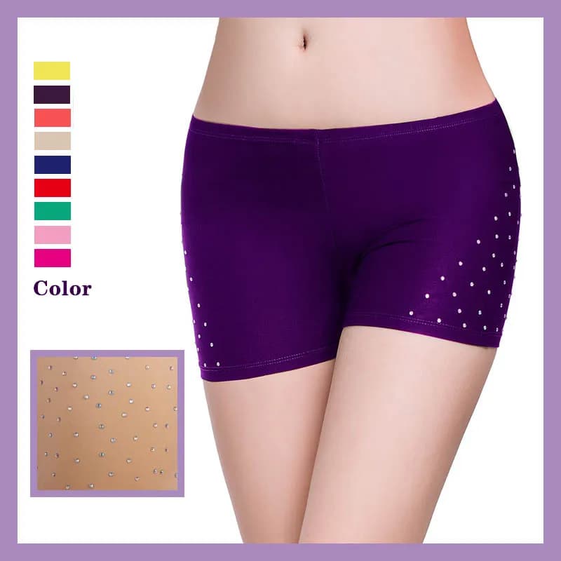 Pantaloncini di sicurezza per la danza del ventre Abiti per la danza del ventre da donna Leggings Pantaloni di sicurezza elasticizzati attillati Pantaloni corti