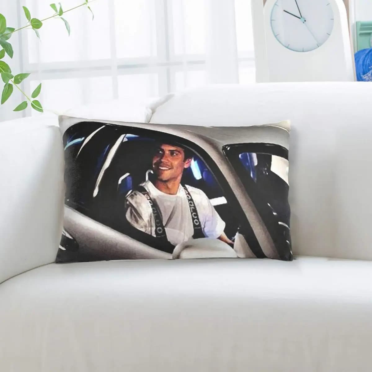 Paul Walker Fast And Furious Rectangular pillow case, bedroom decoration, bed, home, comfort, decorative pillow