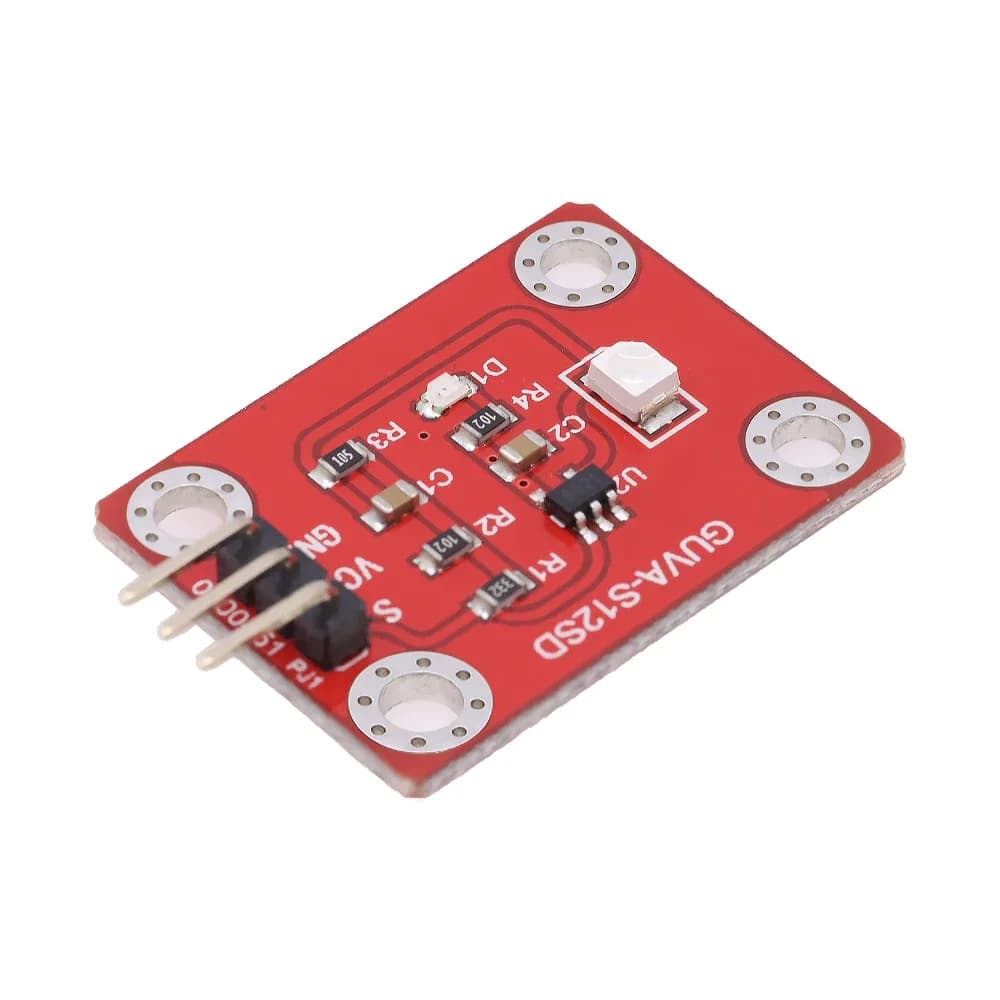 Sensore UV 240-370nm GUVA-S12SD 3528 Modulo De Intensidad Ultravioleta Solar DC 3,3-5V Para Arduino /Raspberry Pi