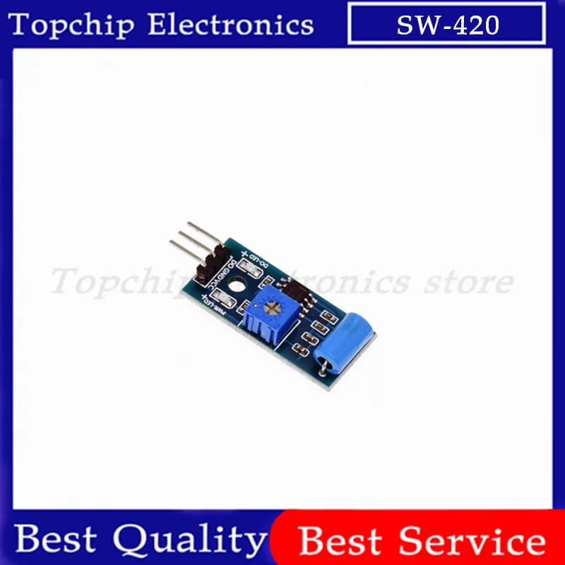 5 pz SW-420 Normalmente Chiuso Allarme Modulo Sensore di Vibrazione Interruttore di Vibrazione SW420 Per Arduino