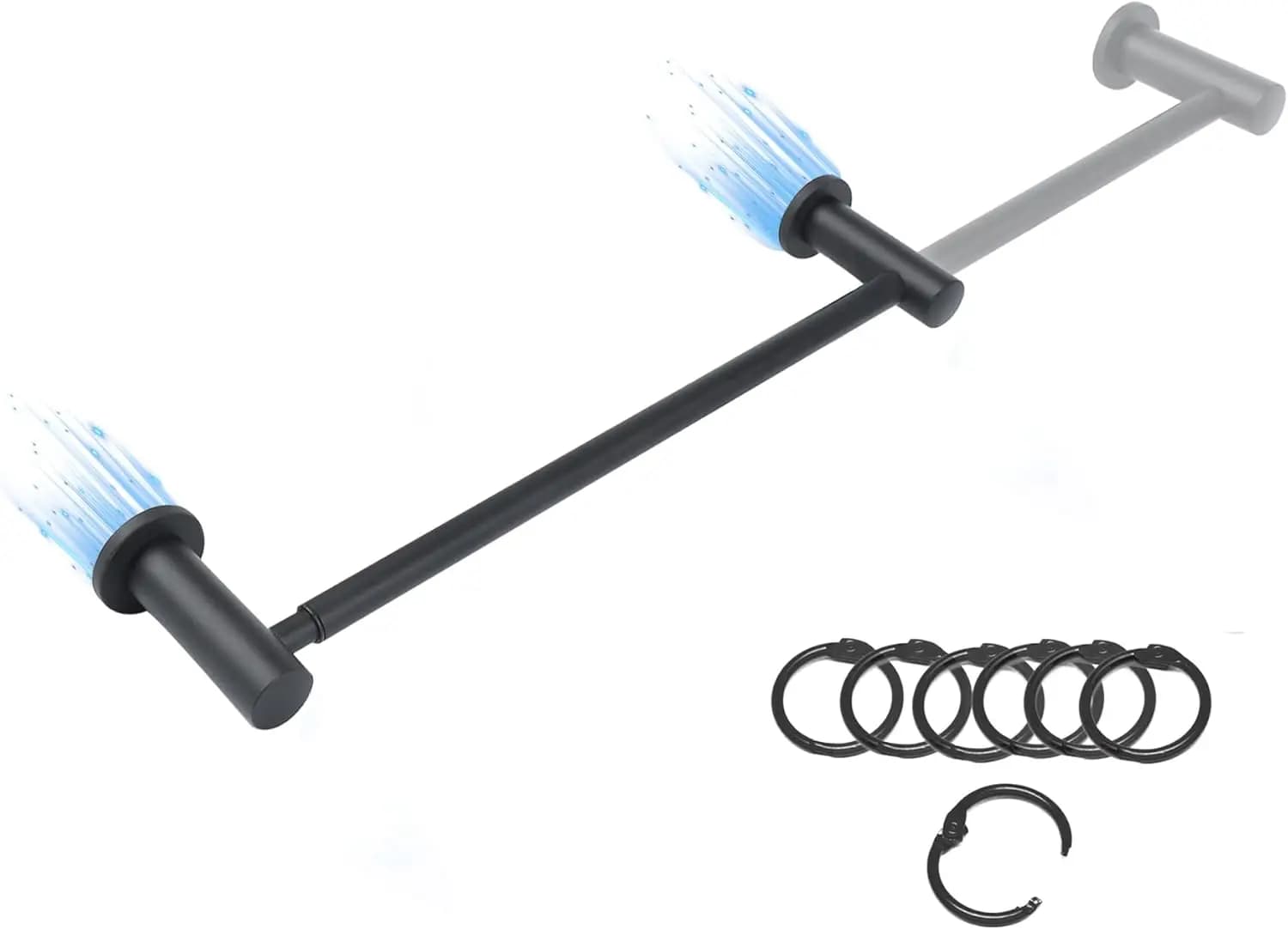 Portasciugamani Magnetico Regolabile per Frigorifero, Supporto Multifunzionale in Acciaio Inox per Asciugamani da Cucina e Uso in Classe