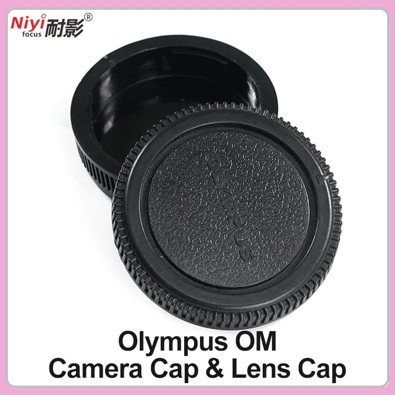 OM Tappo corpo fotocamera Tappo anteriore Tappo obiettivo posteriore per Panasonic GF1 GF2 GF3 GF5 GF6 G3 G6 GX1 GX7 GH3 EPL5 EM1 EP5 EP1 EP2 E5 EP1 EP2