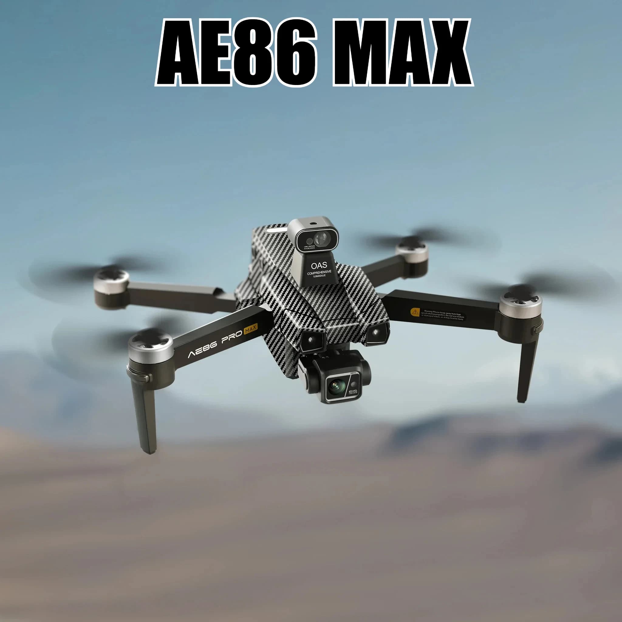 AE86drone di fascia alta con fotocamera doppia fotocamera 8K professionale senza spazzole GPS 5G trasmissione 360 ° quadricottero per evitare ostacoli 8KM