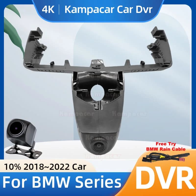 Kampacar BM15-4K 2160P Wifi DashCam Camera Video Recorder For BMW X3 G01 xDrive25i xDrive28i xDrive30i M 2018-2022 10% Car Dvr