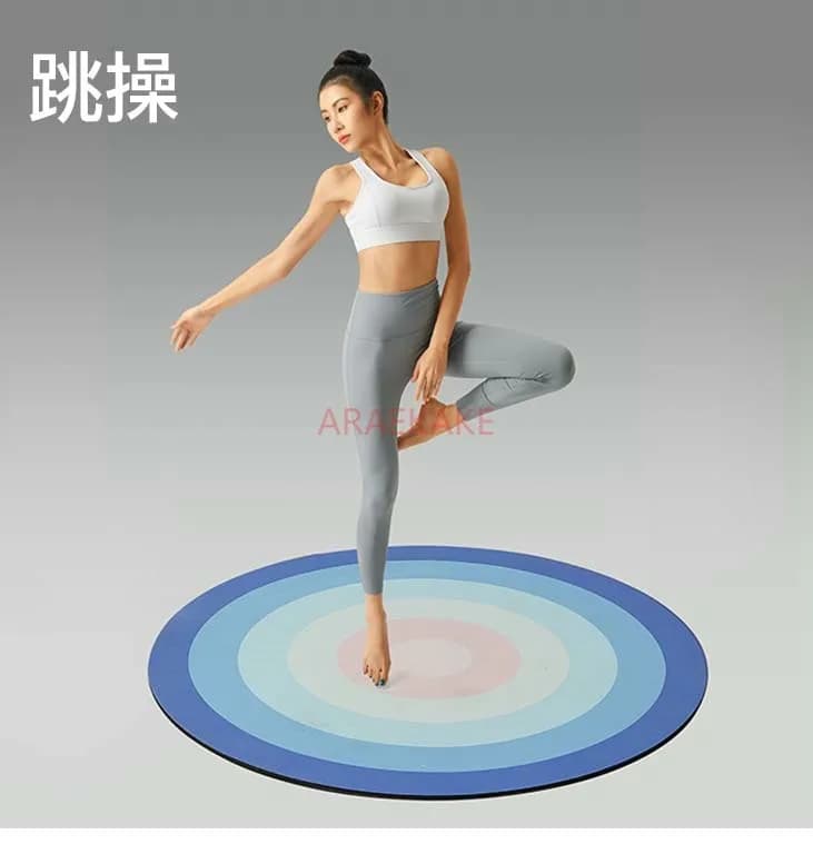 Shock absorber for jump rope, natural rubber padding, yoga padding, fitness padding, silent