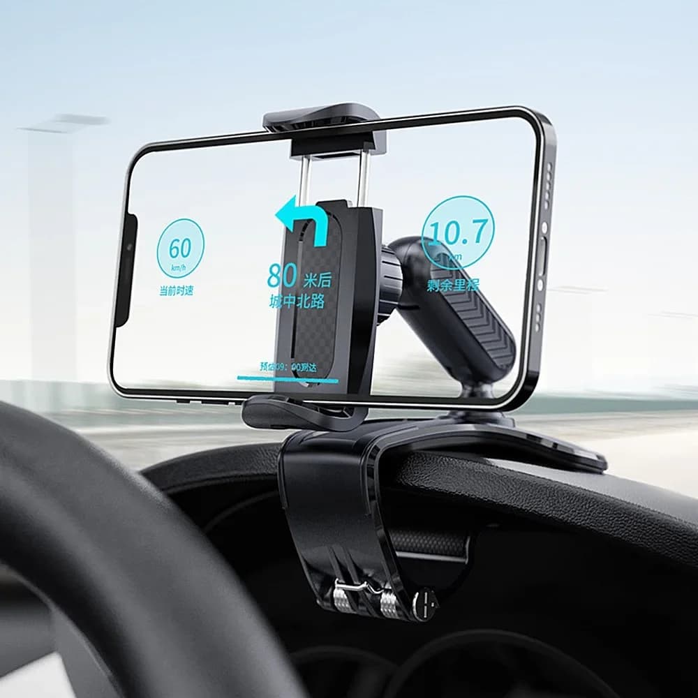 For iPhone Samsung Xiaomi phone support from Auto Dash Board Support for Auto Portable Support for Smartphone Support with GPS Auto Clip