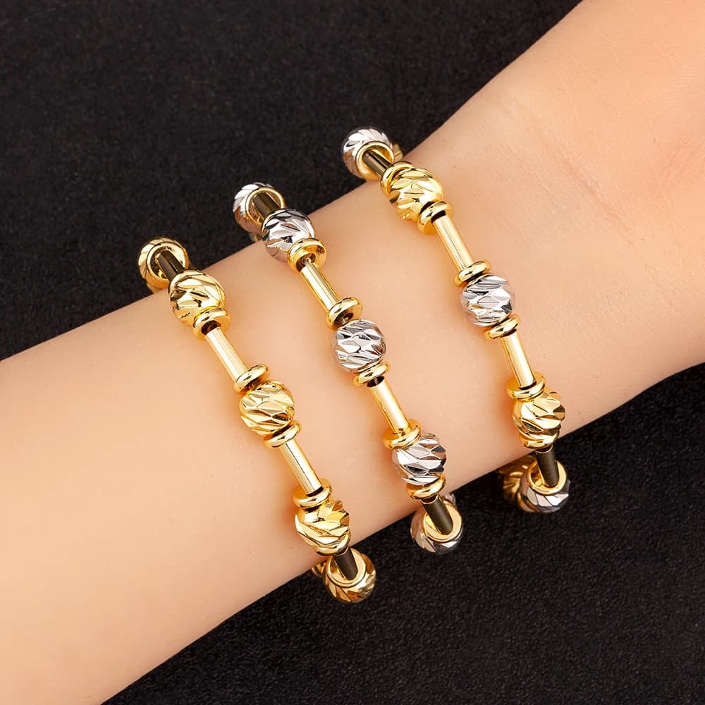 AIBEF Braccialetti regolabili con perline di tendenza creativa di nuova moda per le donne Accessori per gioielli con braccialetti con ciondoli a catena versatili