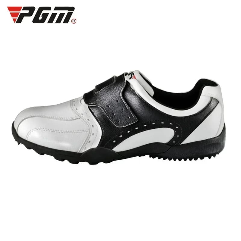 Scarpe da golf da uomo PGM Scarpe da ginnastica imbottite traspiranti Scarpe sportive antiscivolo senza punte Scarpe da passeggio per esterni con gancio per uomo