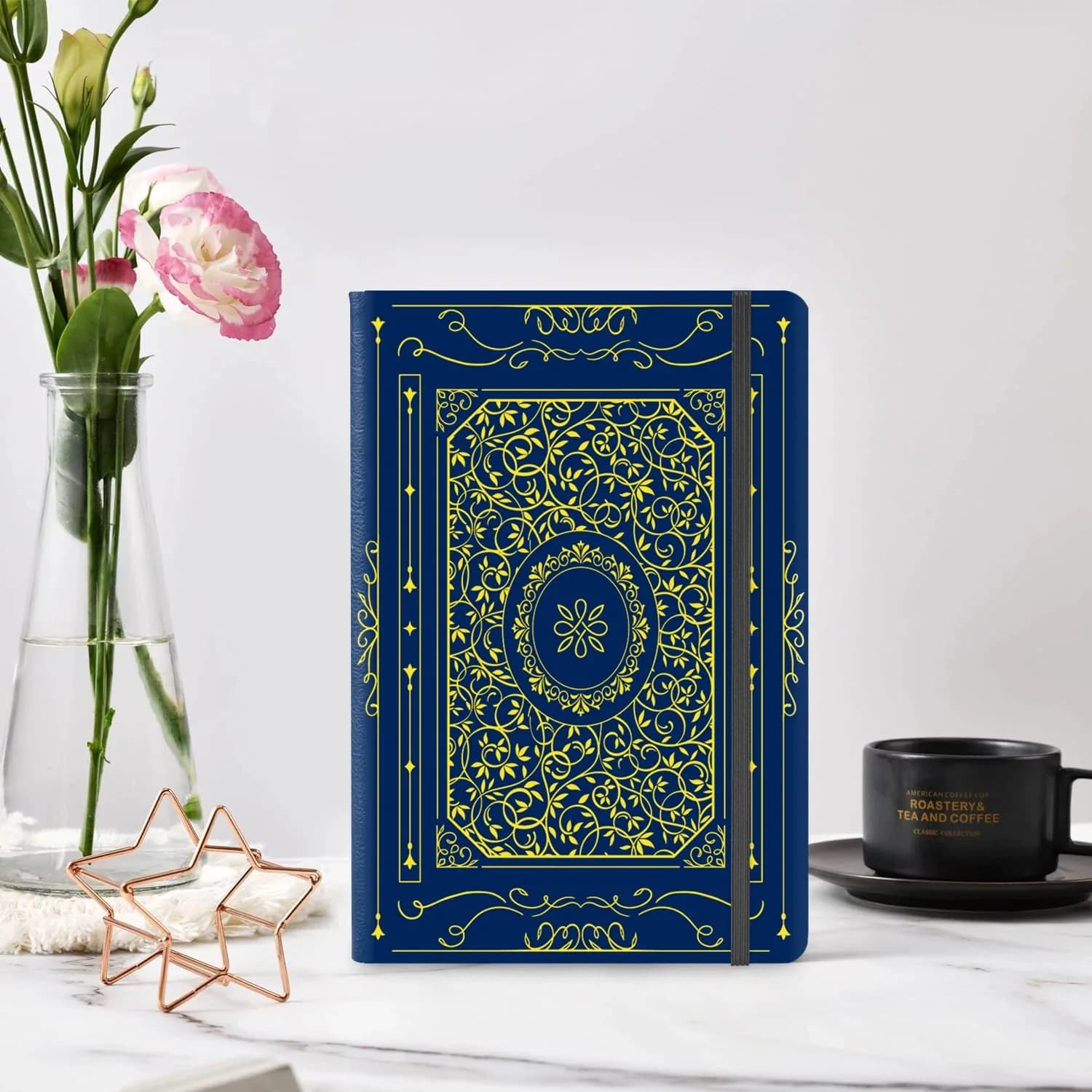 Notebook A5 Classic Journal grid line vuoto Carta punteggiata con copertina rigida Pagine Planner Bujo Diario di cancelleria