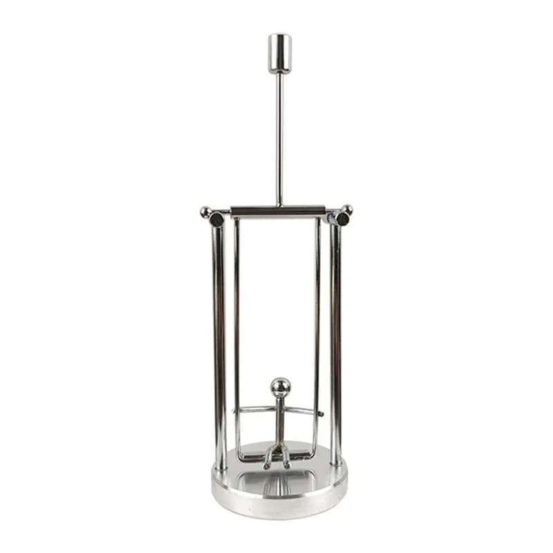 AB11-Balance Swing Ball Decorazione da Scrivania per Ufficio, Piccole Figure in Ferro a Bilanciamento Manuale, Pendolo, Facile da Installare e Utilizzare