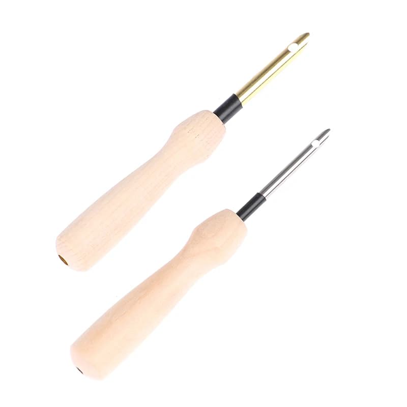● Kit Fai-da-Te per Lavorazione a Maglia, Ricamo, Tessitura, Cucito, Felting, Ago per Punch Needle e Infilatore