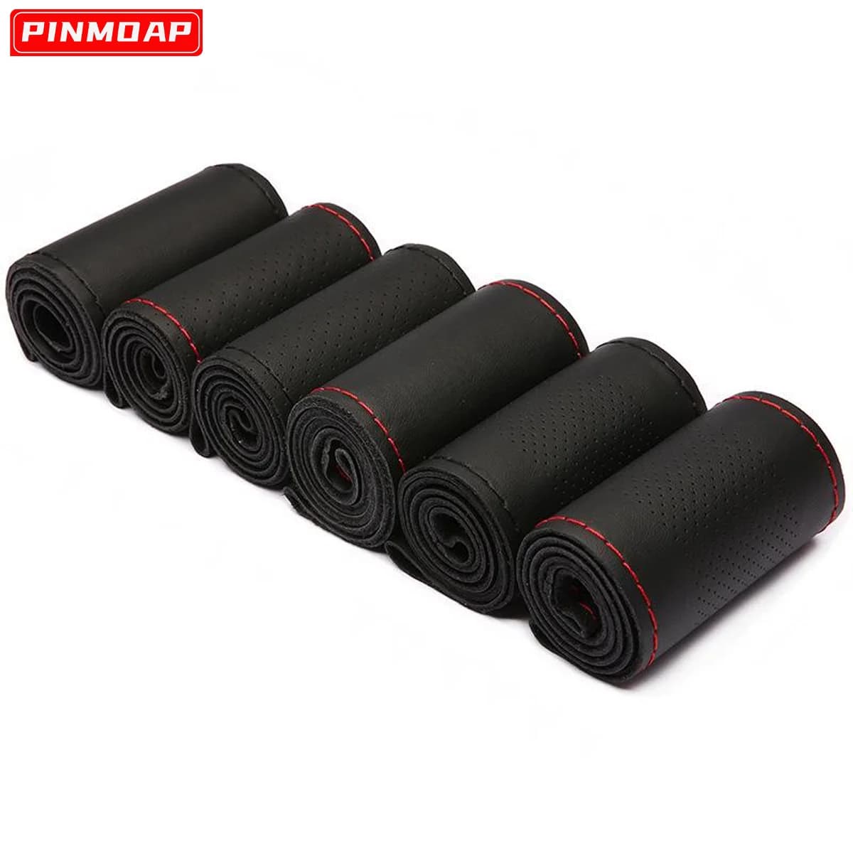38 cm DIY genuine leather car cover with needles Protective cover accessory for wheel cover for wrapping car for wire stitch