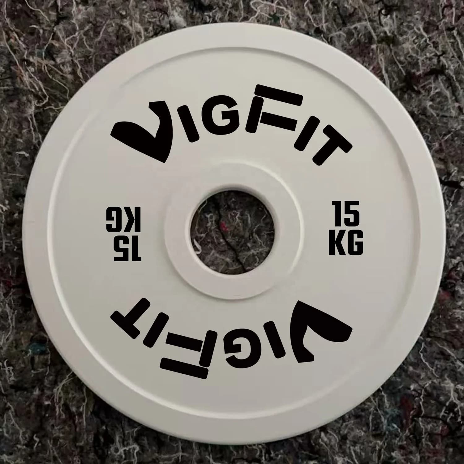 Coated weight plates Costom 15KG Chrome steel weight plates Powerlifting 52 mm for strength training PALESTRA