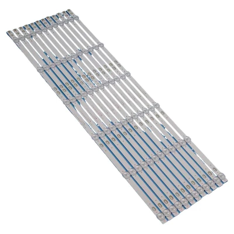 Strisce LED di Retroilluminazione per RTU6549-C RNSMU6536, Barre HRS_SQY65D3_6X12_2W_MCPCB 12mm_V2, Kit per LED-65S214T2UHD