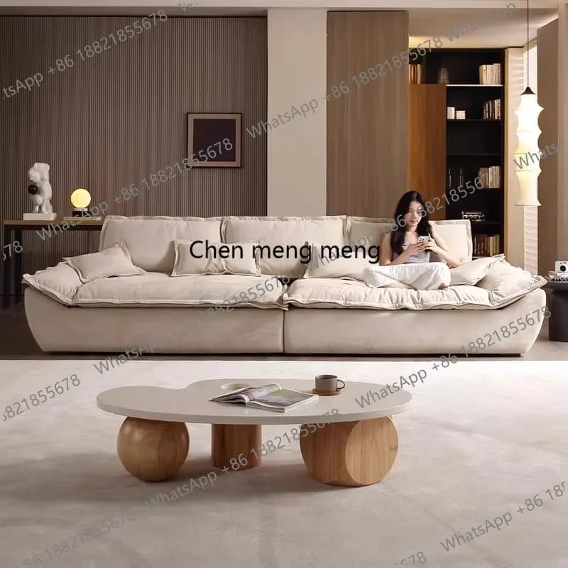 Divano Moderno da Esterno, Divanetto Minimalista Carino, Letto per Umani e Cani, Divano da Esterno in Velluto, Sillon Cama, Set di Mobili da Giardino SS5