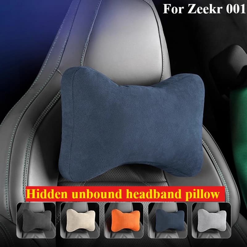 For Zeekr 001 2024 2021 2022 2023 Car Styling Headrest Pillow Lumbar Support Neck Pillow Cushion Interior Decoration Accessories