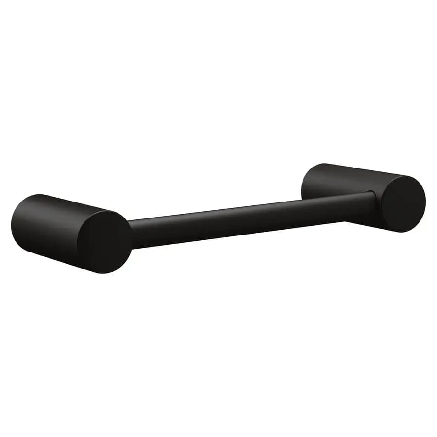 Allineare portasciugamani moderno nero opaco da 9 pollici, portasciugamani da bagno, YB0486BL