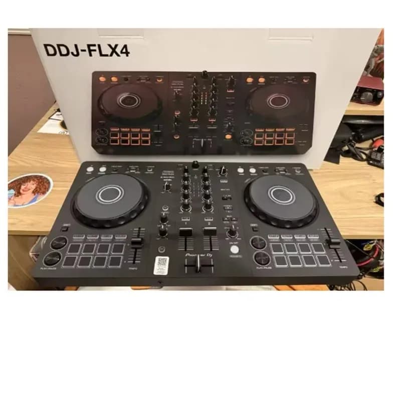 Controller DJ Pioneer DDJ FLX4 a 2 Canali - Compatibile con Software Serato Lite e Rekordbox