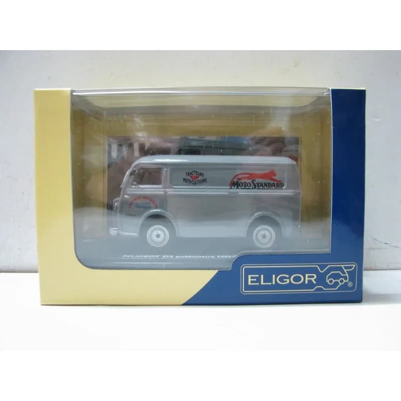 Modellino Auto in Lega ELIGOR Scala 1:43 PEUGEOT D3 Publicitaire MOTOSTANDARD 101473