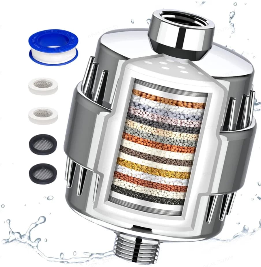 Universal Purification Cartridge for Domestic Water Heater, Pre-Filter Filter, Shower Filter, Shower Faucet and Shower Head