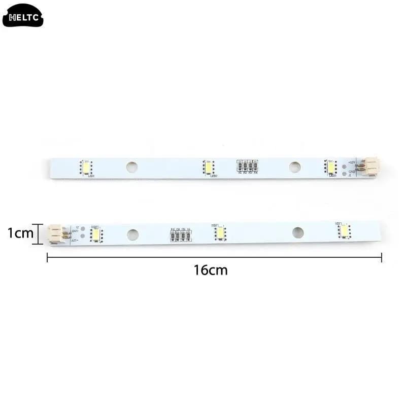 1pcs 16x1cm Freezer Light Bar LED Strip For Refrigerator LED Strip Light E349766 MDDZ-162A 1629348 DC12V 2W
