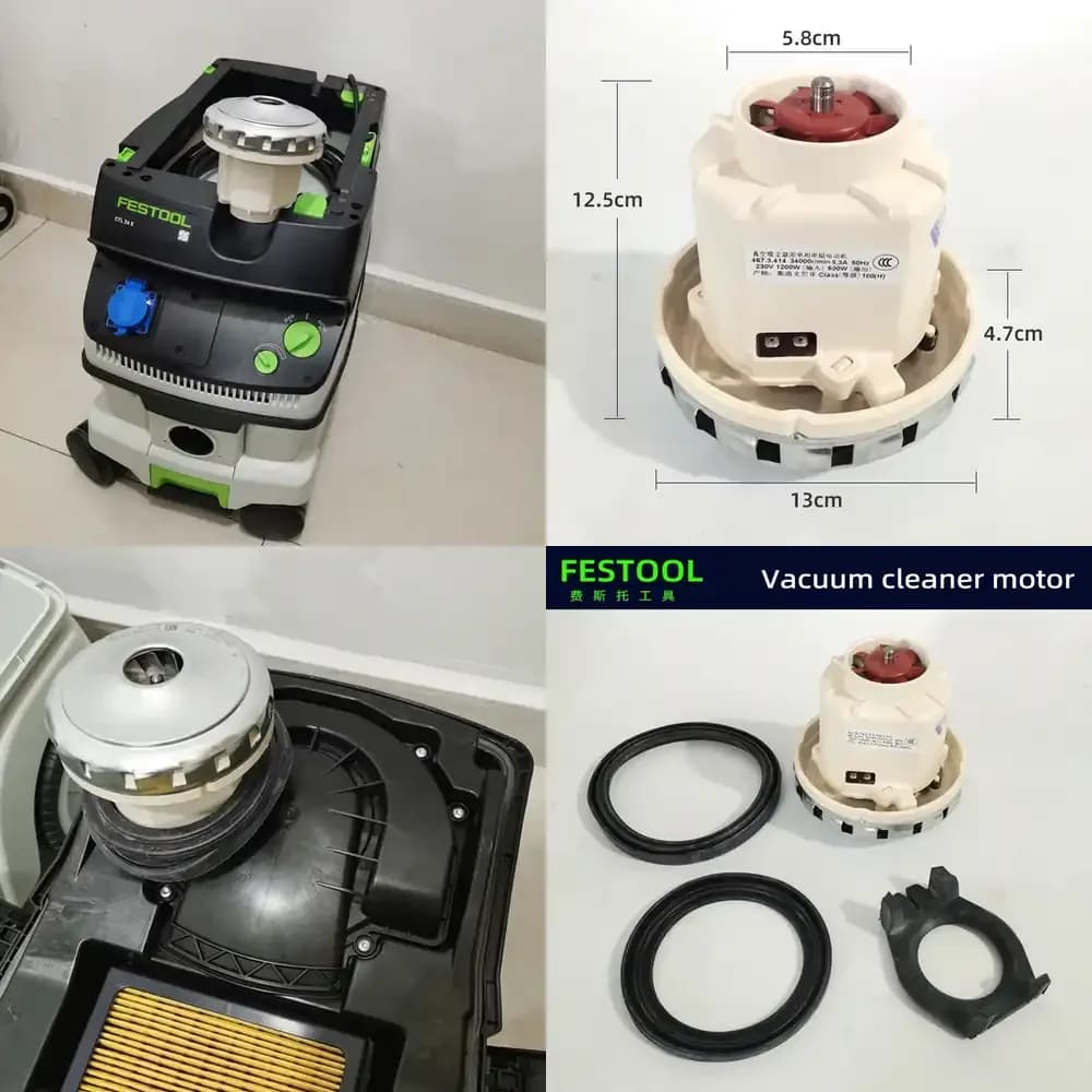 Motore per Aspirapolvere FESTOOL, Motore per Collettore di Polvere CTL36/CT26E