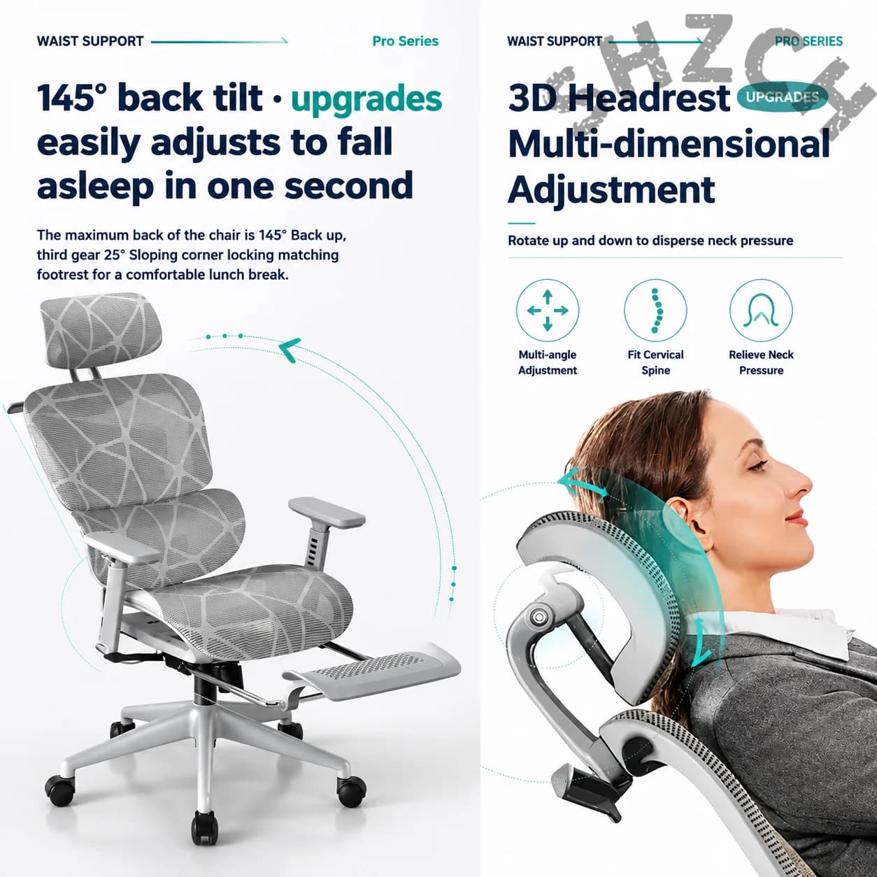Ergonomic Gaming Chair with 3D Headrest Recliner Office Computer Chair Relaxing Massage Armchair Silla De Escritorio