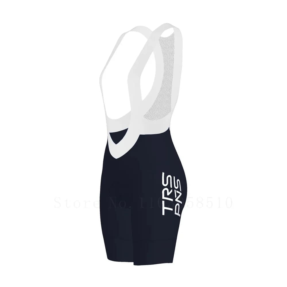 Pantaloncini da ciclismo da donna con bretelle, per esterni, con imbottitura comfort per lunghe distanze, modello 2026