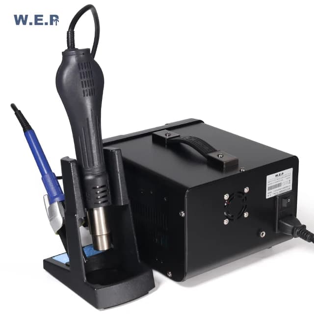 Stazione di saldatura SMD Alimentatore USB CC Pistola termica Stazione di rilavorazione BGA Saldatore 853D 5A II 920W
