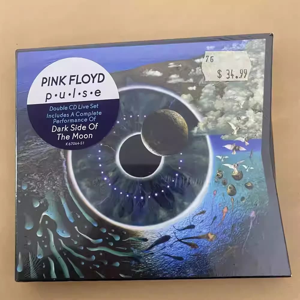 CD Classic Progressive Rock Live Album Pink Floyd Music CD Pulse Music Record Cosplay Walkman Car Soundtracks Box Gifts