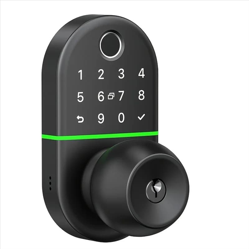 -A90P Manopola elettronica per impronte digitali con maniglia, serratura intelligente, per porta d'ingresso, genera codice di accesso da remoto