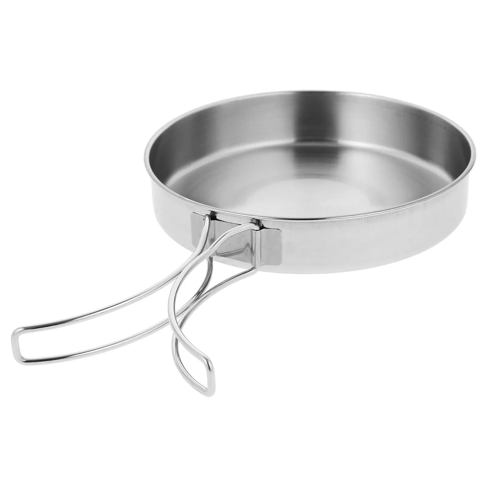 Stainless Steel Portable Folder for Outdoors, Light Kitchen Tools for Camping, Hiking and Picnic