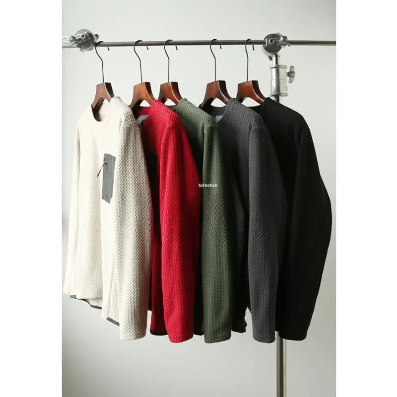 Pile ad alta efficienza! Taglio 3D Stereoscopico! Giacca invernale da uomo e da donna con collo rotondo e fodera in pile, maglia base, stile urbano alla moda, lunga...