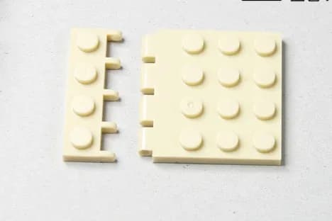 * Piastra cerniera 1x4 + 4 x4 * S044A + B 20 pezzi fai da te illuminare blocco mattone codice 4315 + 4213 compatibile con altre particelle di assemblaggio