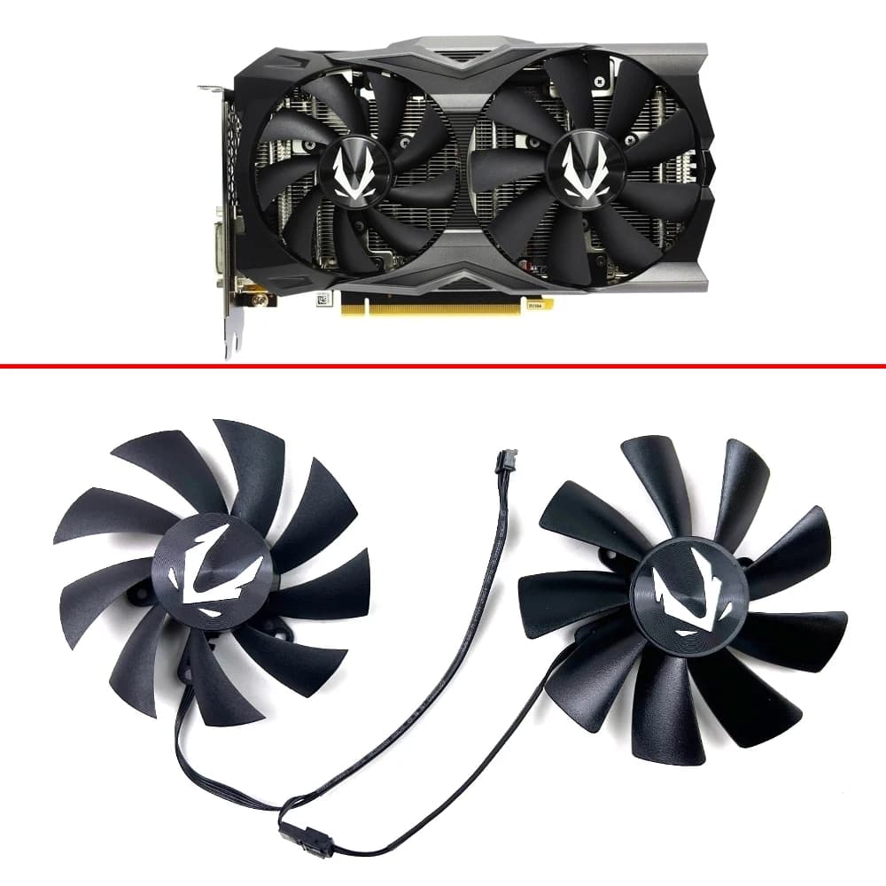 NUOVA Ventola Di Raffreddamento 87mm GA92S2H 0.35A 100MM GAA8S2U 0.45A Per ZOTAC GAMING GeForce RTX2070 HA RTX 2070 OC Mini ventole della scheda video