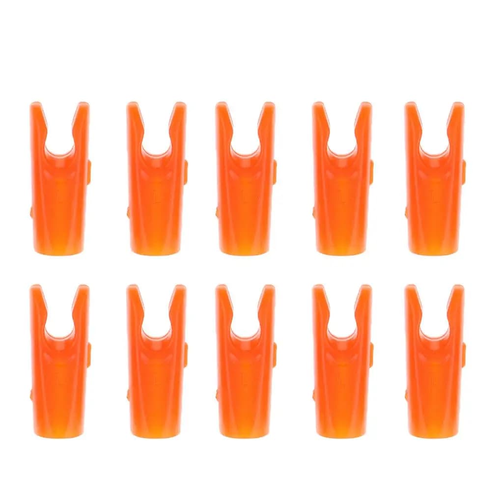 Inserti per Frecce in Plastica ad Alta Resistenza per Aste con Diametro Interno 7,6mm, per Tiro con l'Arco e Tiro al Bersaglio