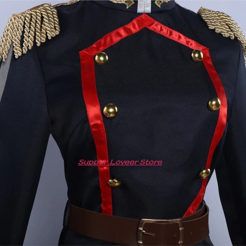 Cosplay Supper Loveer Costume: Soldier Chained Uzen Kyōka Yamashiro Ren Mato Seihei No Slave Corps Complete Set for Girls