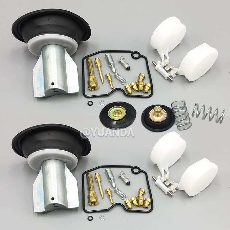 Motorcycle Carburetor repair kit FOR Kawasaki W650 BJ650 BJ W 650 1999-2003 Vacuum diaphragm plunger floating seal ring parts
