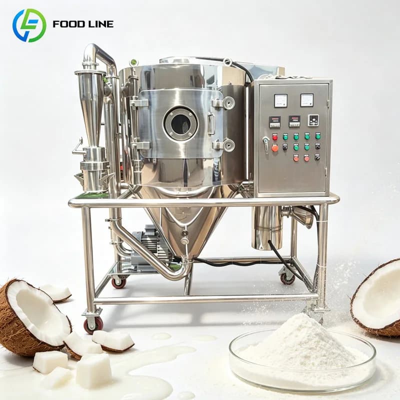 Spray Drying Machine Industrial Centrifugal Dryer for Whey Protein Soy Milk Powder Processing Customized