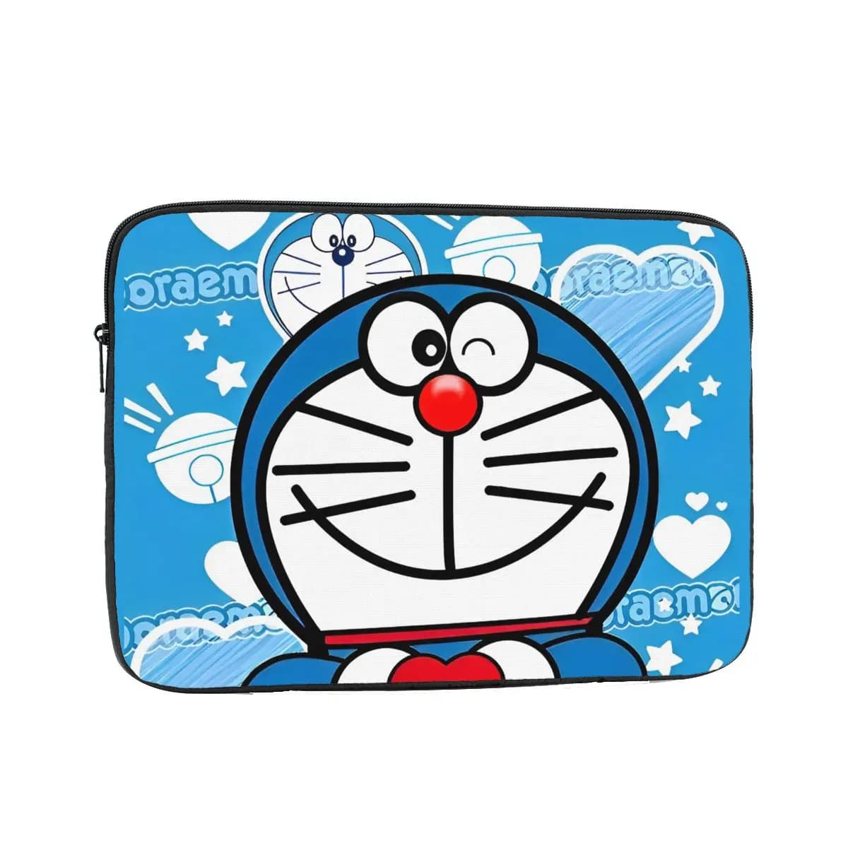 Borsa per laptop Doraemon da 12" 13" 15" 17" per Macbook Air Pro Cartoon Borsa per Notebook a Tema Cinematografico, Custodia Antiurto