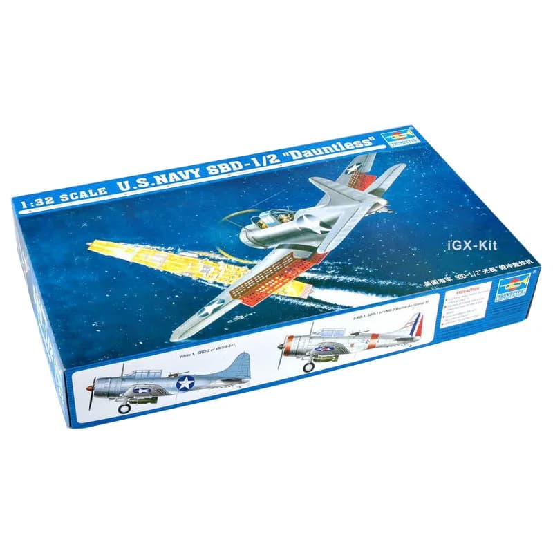 Trumpeter 02241 1/32 US Navy Dauntless SBD-1/2 Dive Bomber Aereo Militare Modello di Montaggio In Plastica Giocattolo Artigianale Kit di Costruzione