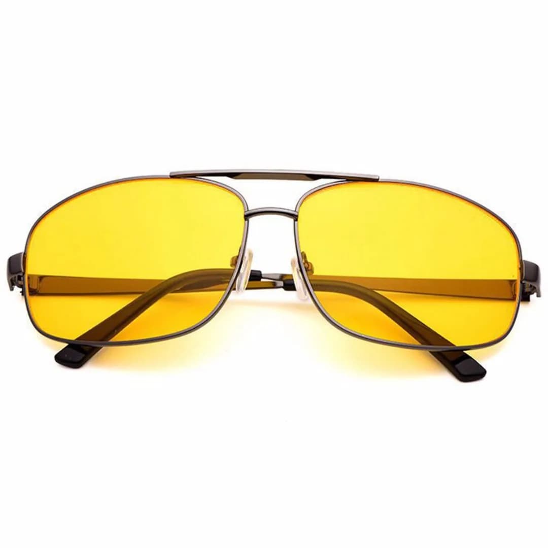 New Mens Night Vision Sunglasses Polarized Anti Glare Lens Sport Driving Glasses