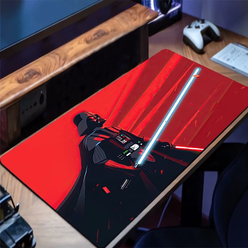 Tappetino per mouse per tastiera Computer Varmilo Star Wars 90x40 cm Anime Gaming Mini PC Accessori Tappetino da tavolo per giocatori Tappetino morbido per mouse