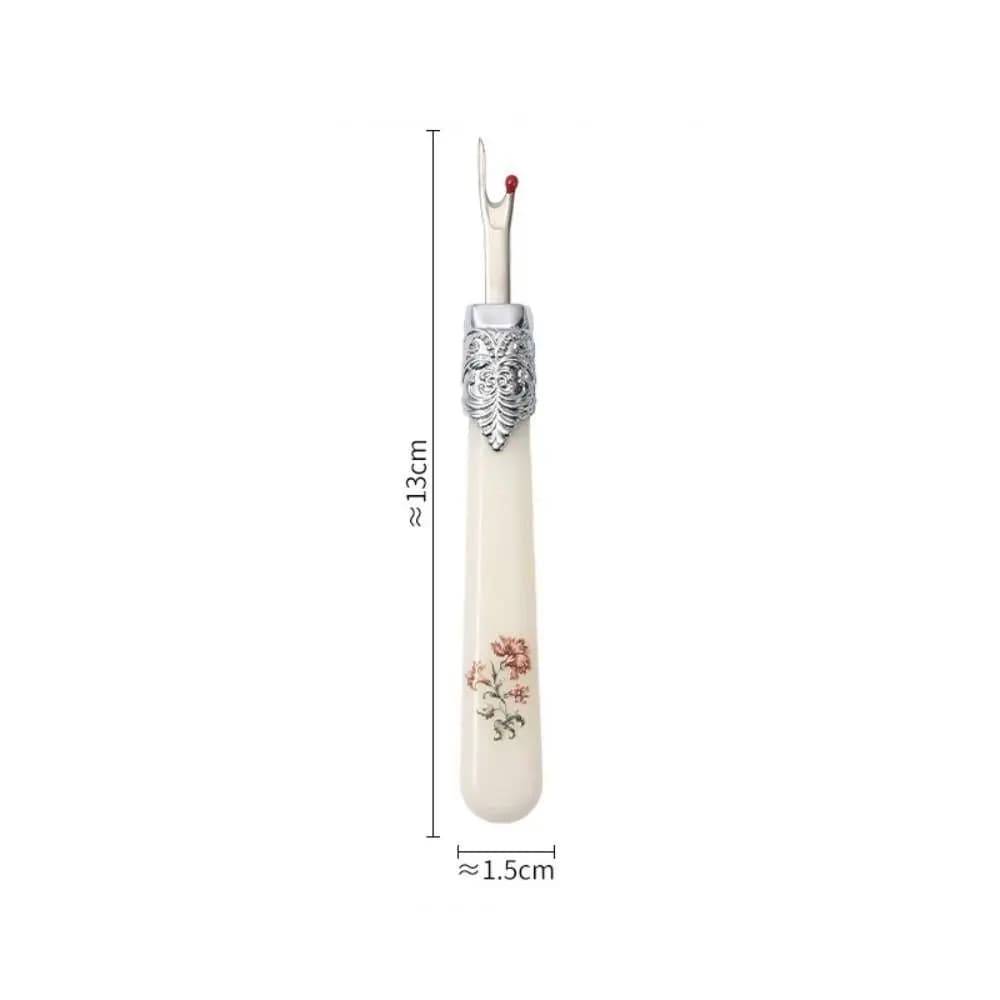 Needlework Seam Ripper Embroidery Cross Stitch Multifunctional Needle Threader Resin DIY Sewing Accessories