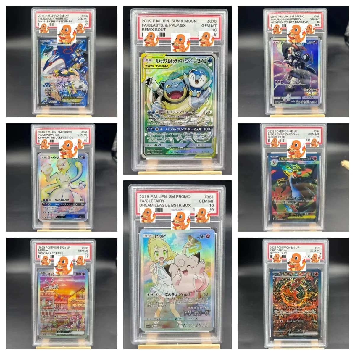 Diy 1pcs/set Pokemon PTCG Lillie Blaziken Pikachu Self Control Collect Signature Trading Flash Card Anime Cartoon Gift